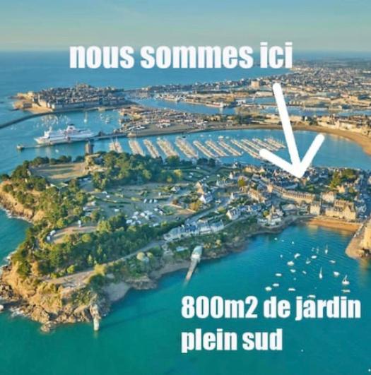 Appartement Moonrise - Plage 50M - Rue Gratuite Saint-Malo Exterior foto